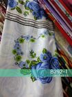 Anti Tear Mattress Ticking Fabric , 50g/M2 Polyester Woven Fabric